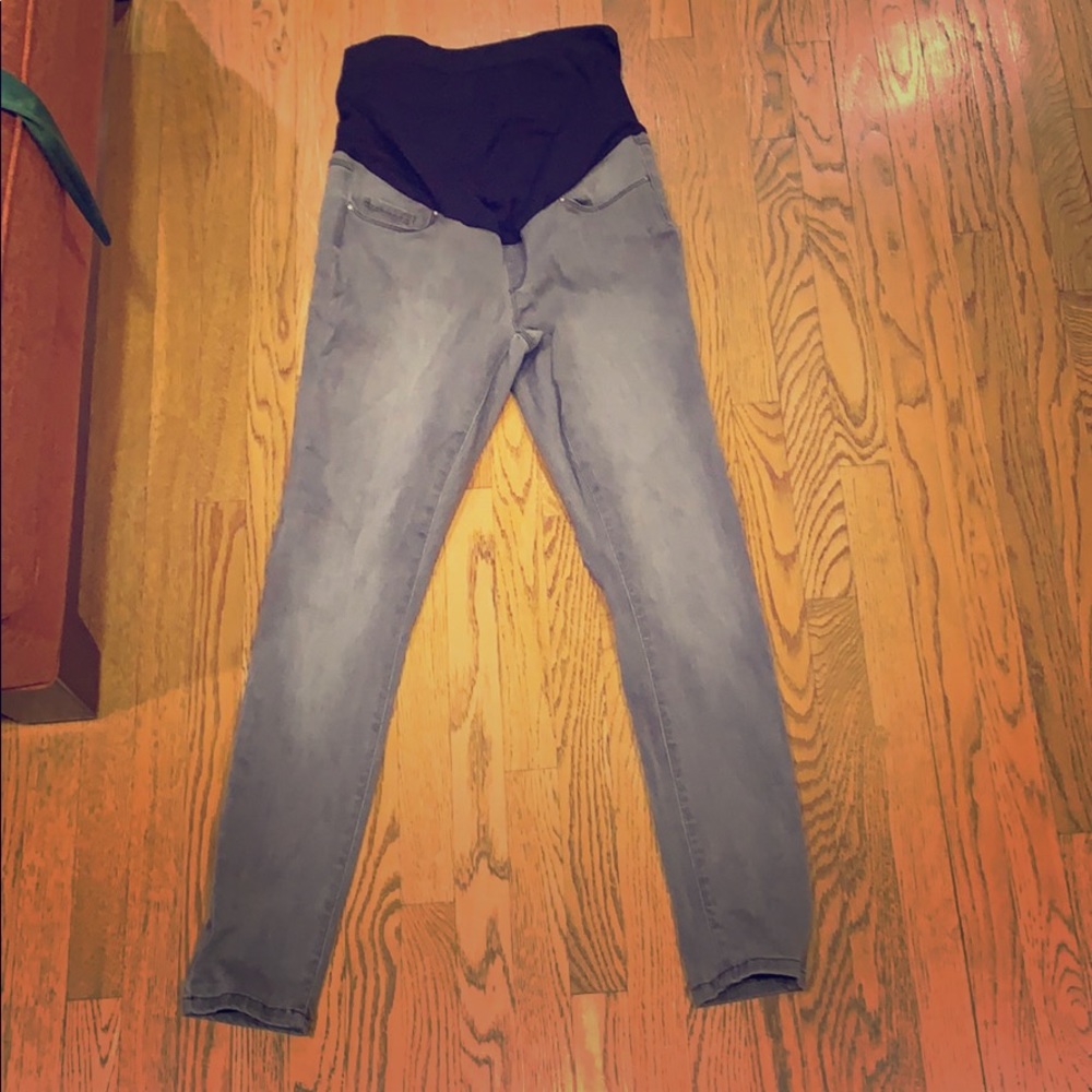 Seraphine Grey Maternity Jeans